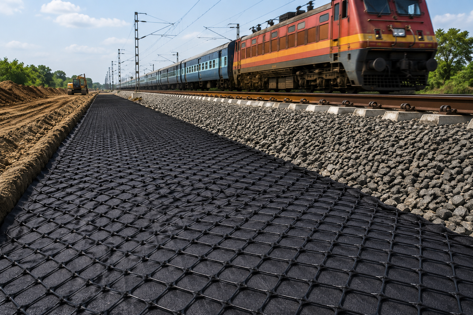 Geo Fabric Railway Application